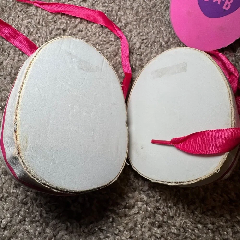 Build A Bear Shoes Lot of 4 Pairs Sneakers Sandals Boots Cute Girly Outfit Sets